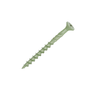 Decking Screws 50mm - Pozi - Countersunk - Green