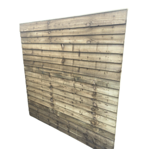 Horizontal Feather Edge Fencing Panels
